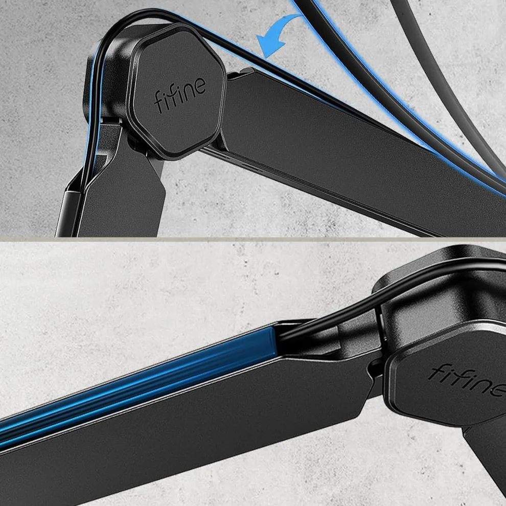 FIFINE BM66 Metal Microphone Boom Arm Stand