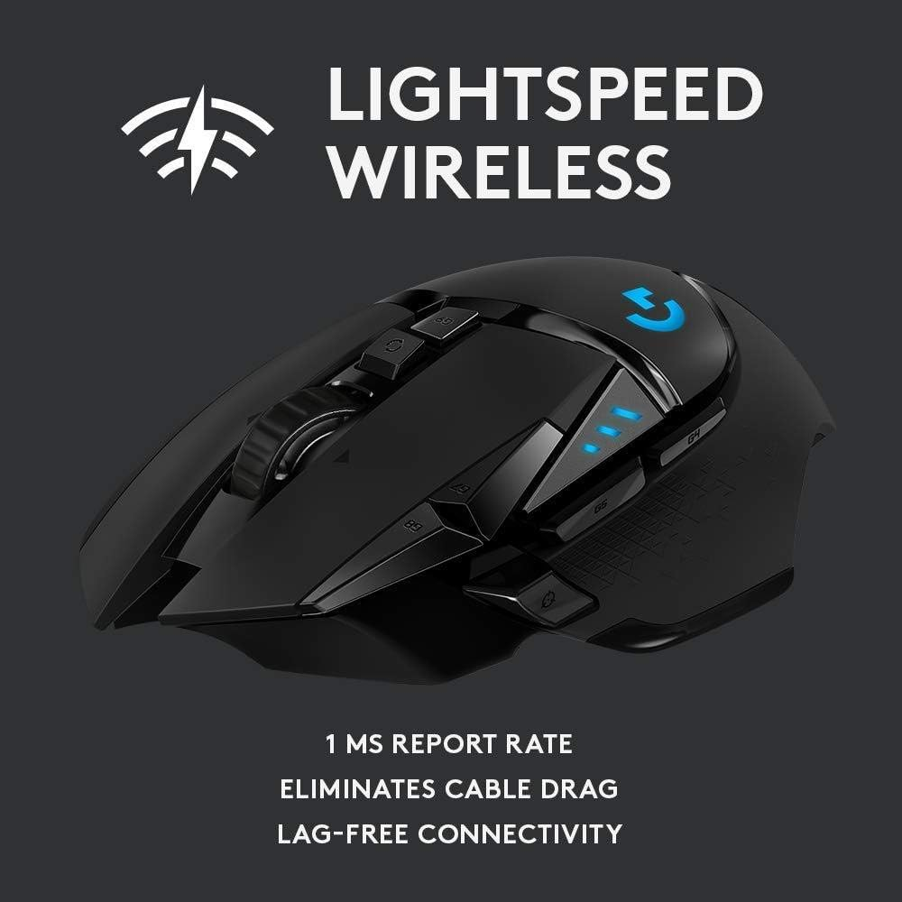 Logitech G502 LIGHTSPEED Wireless Gaming MouseHigh-precision Performance Gaming Mouse