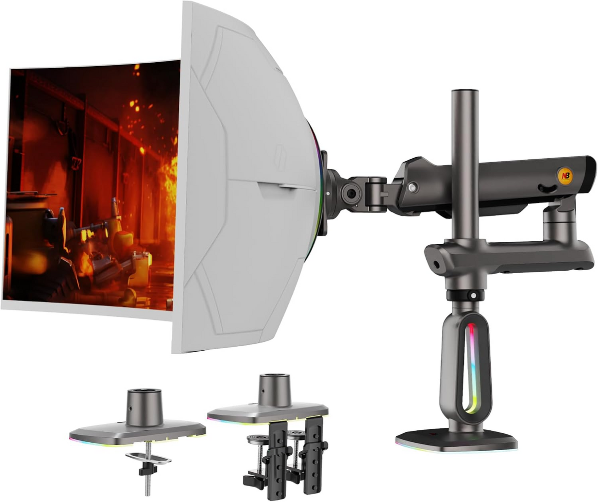 NB NORTH BAYOU F7 ERGONOMIC Monitor Arm for Screen up to 60 inches