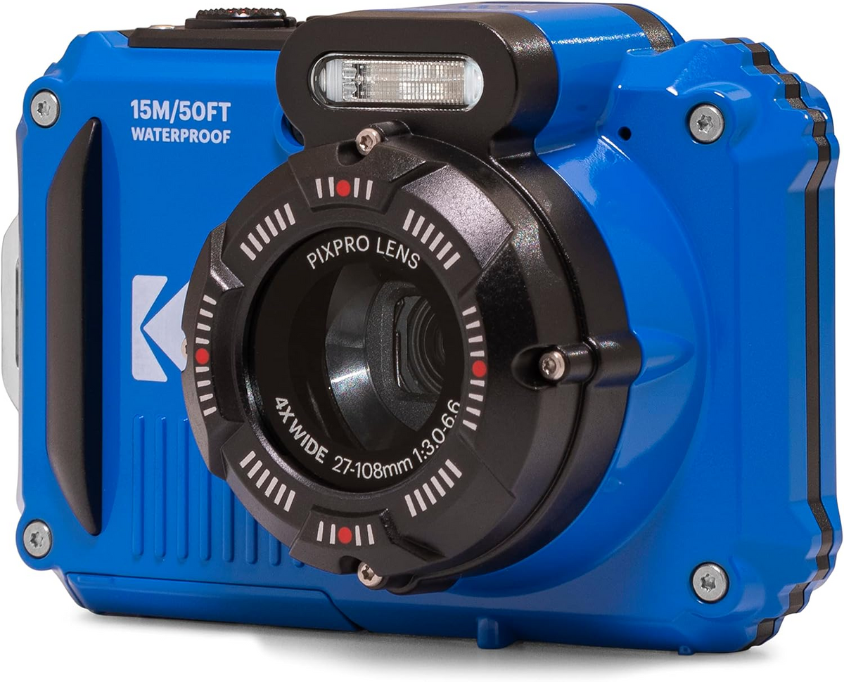 KODAK COMPACT DIGITAL CAMERA WPZ2 4X OPTICAL ZOOM WATERPROOF