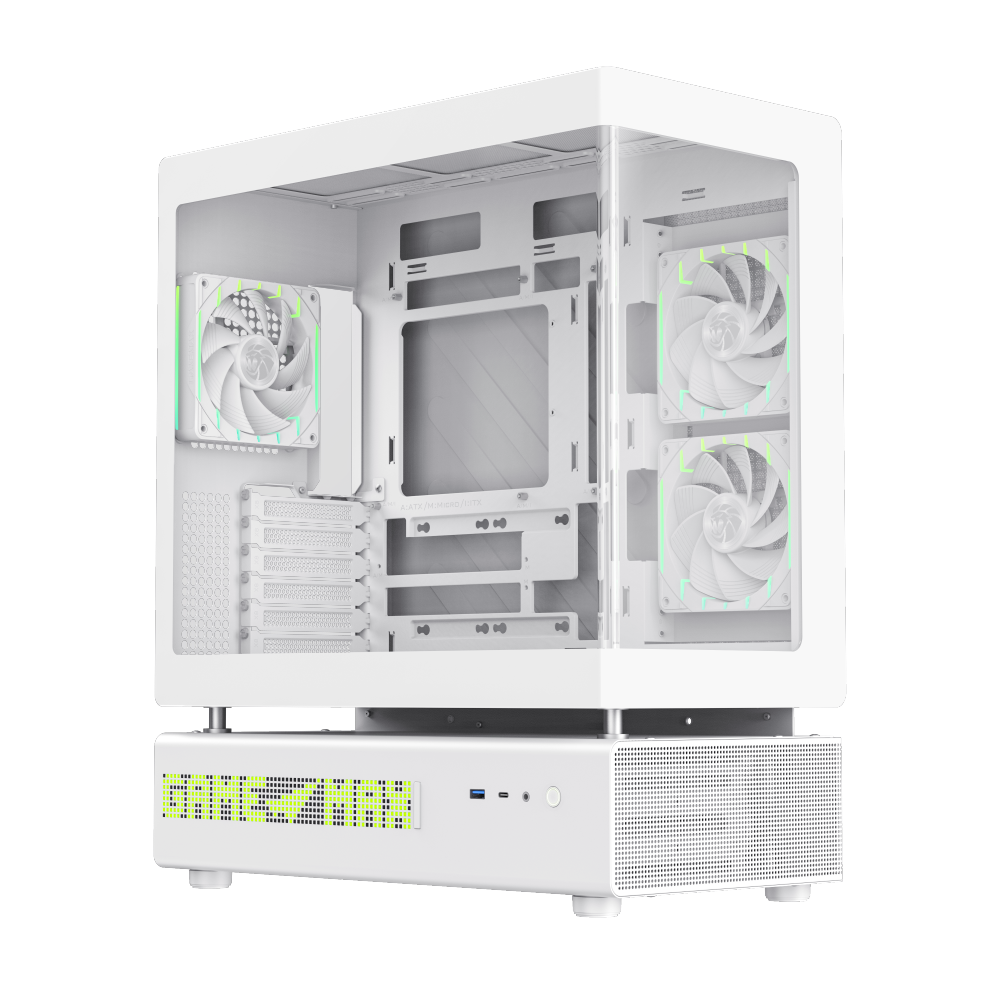 GAMEMAX N90 WH GAMING CASE WHITE