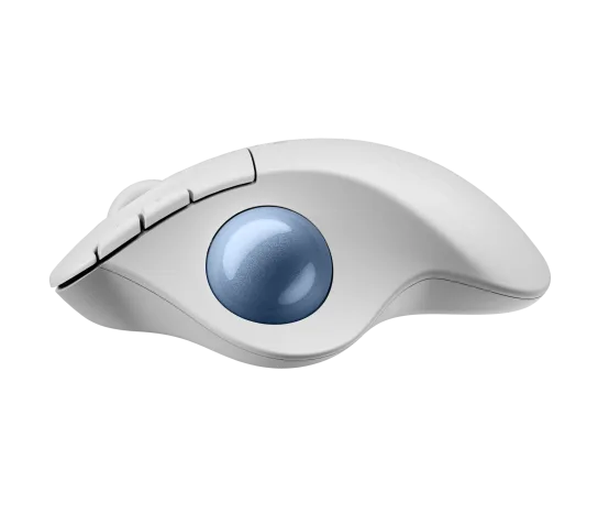Logitech ERGO M575S Wireless Trackball Mouse – White