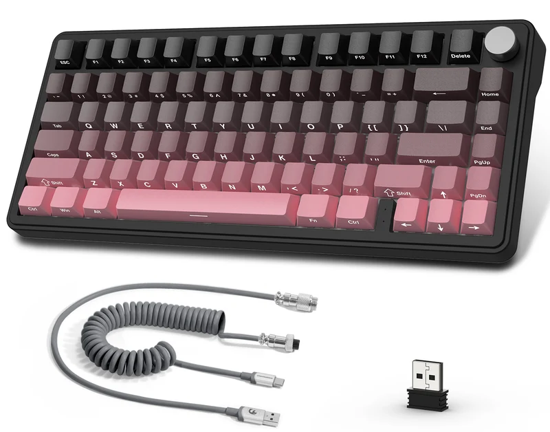 ATTACK SHARK X85 WIRELESS BLACK BERRY JADE SWITCH