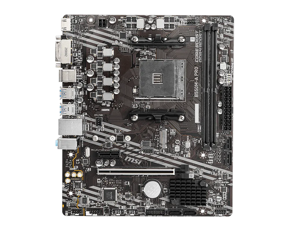 MSI B550M-A PRO AMD Ryzen AM4 Micro-ATX Motherboard