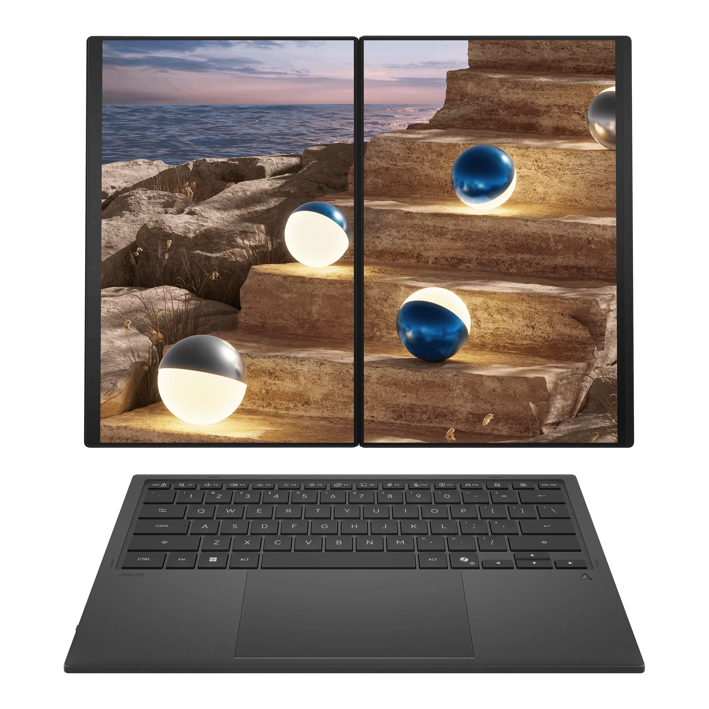 ASUS Zenbook Duo (UX8407AA-SN099W) – Intel Core Ultra 9 386H , 32GB LPDDR5X, 2TB , 14