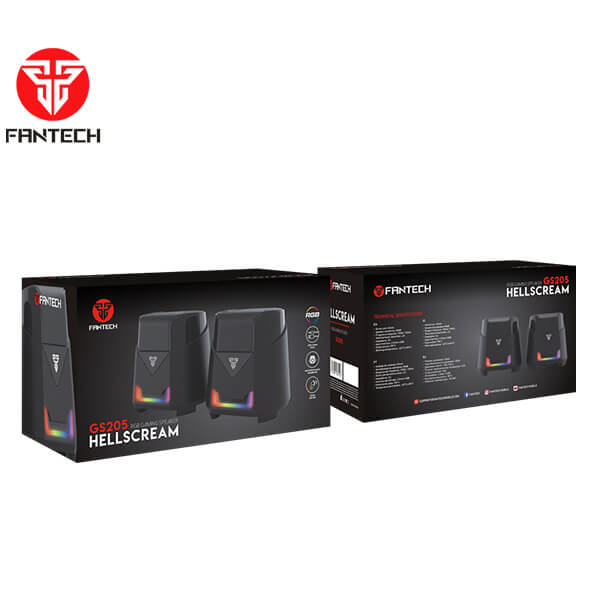 FANTECH HELLSCREAM GS205 GAMING RGB SPEAKER