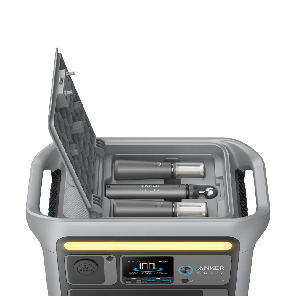 Anker A1755211 SOLIX C800X 768Wh 1200W Power Station Black