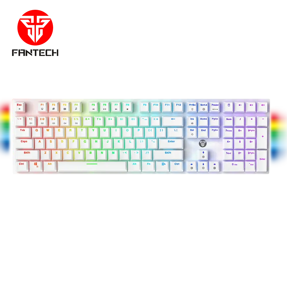 FANTECH MAXFIT 108 MK855 Mechanical Keyboard – White FANTECH MAXFIT 108 MK855 Mechanical Keyboard – White