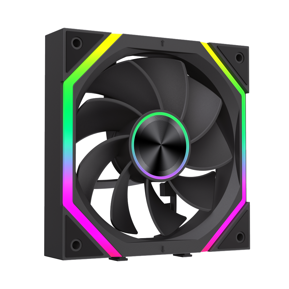 GAMEMAX FN12A-N2-WL-R Reversible Blade Cooling Fan