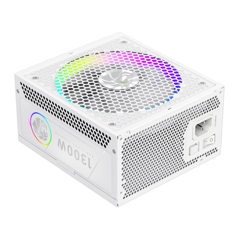GAMEMAX RGB PRO 1300P WHITE  POWER SUPPLY