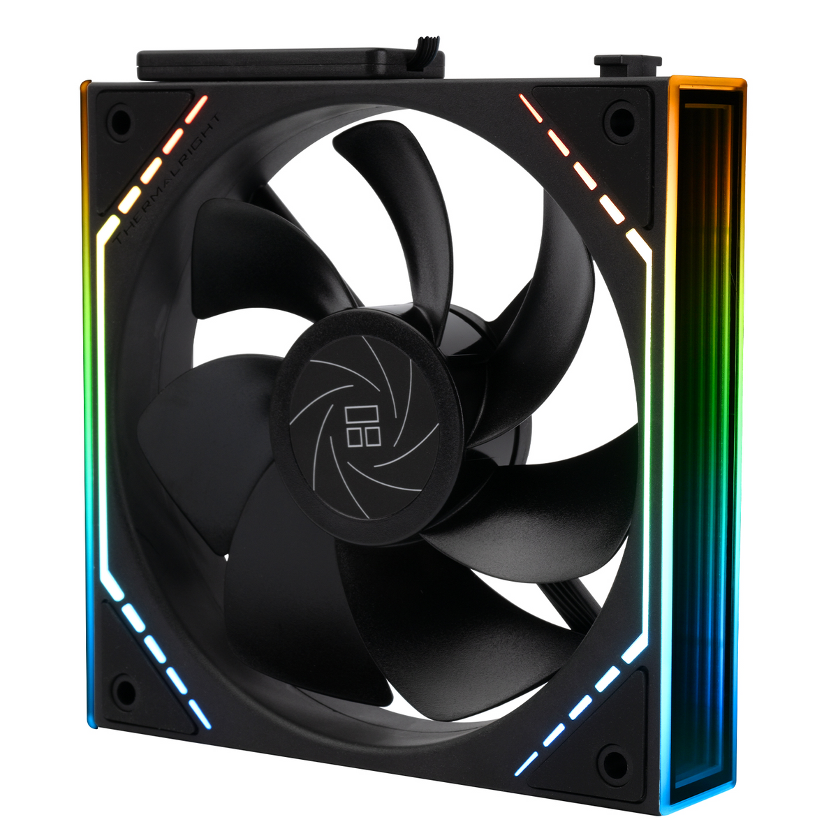 THERMALRIGHT TL-M12QR X3   120MM REVERSE AIR FLOW  ARGB FANS - BLACK