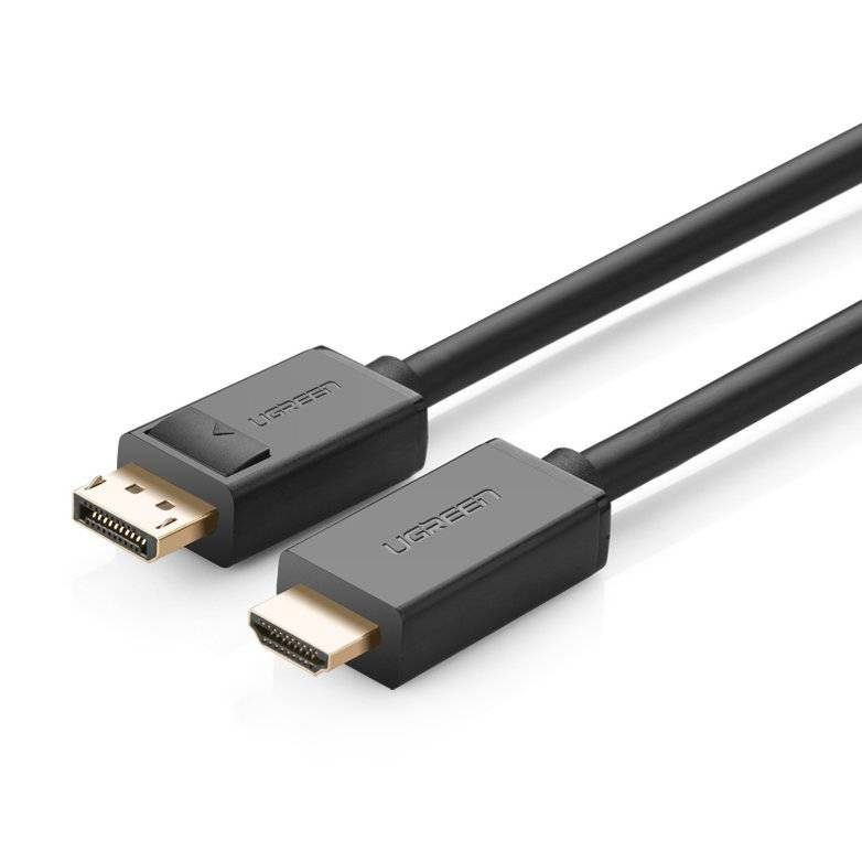 UGREEN DP101 DP Male to HDMI Male Cable 1.5m (Black)