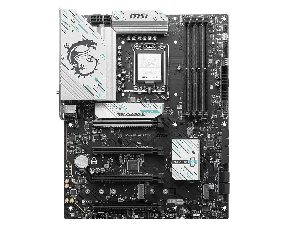 MSI B860 Gaming Plus WIFI (LGA 1851) DDR5 ATX Motherboard