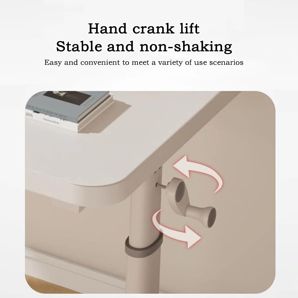 Home Office Desk Height Adjustable Manual Lifting Table Stand