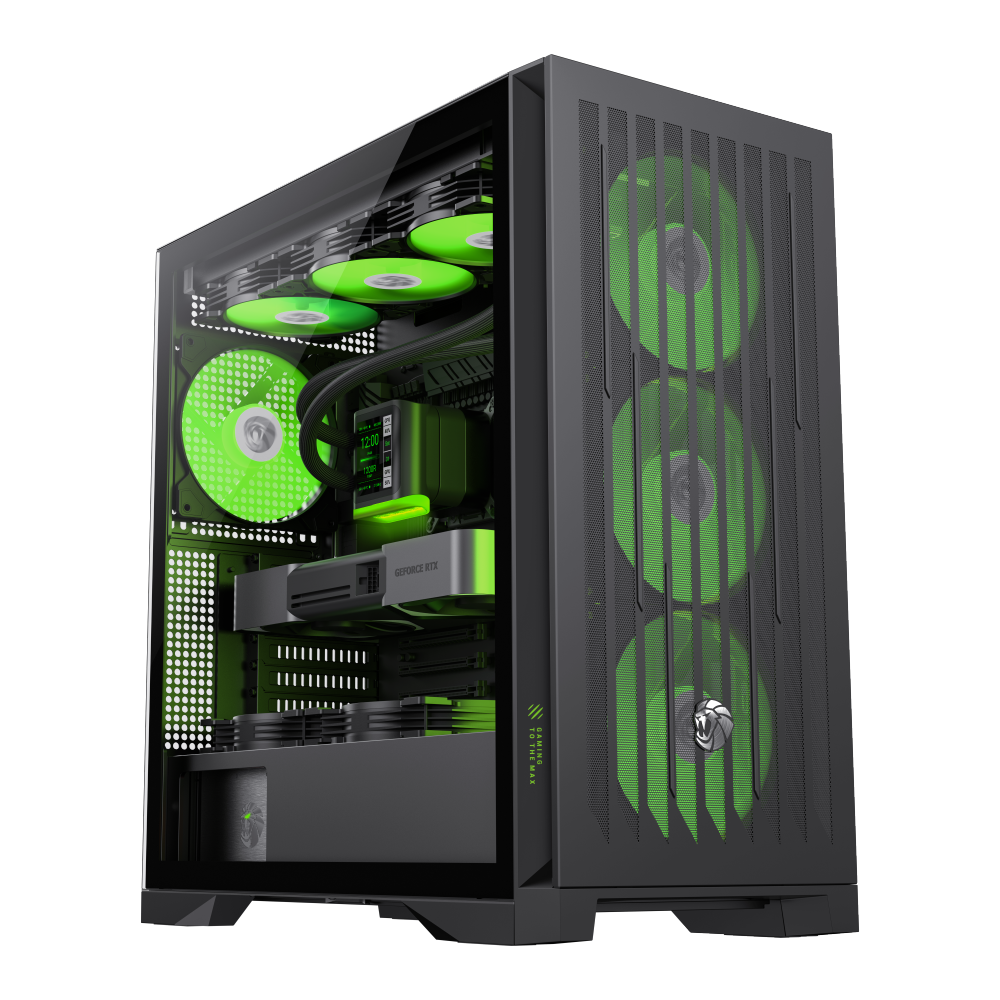 GAMEMAX LEADER 2 BLACK GAMINE CASE