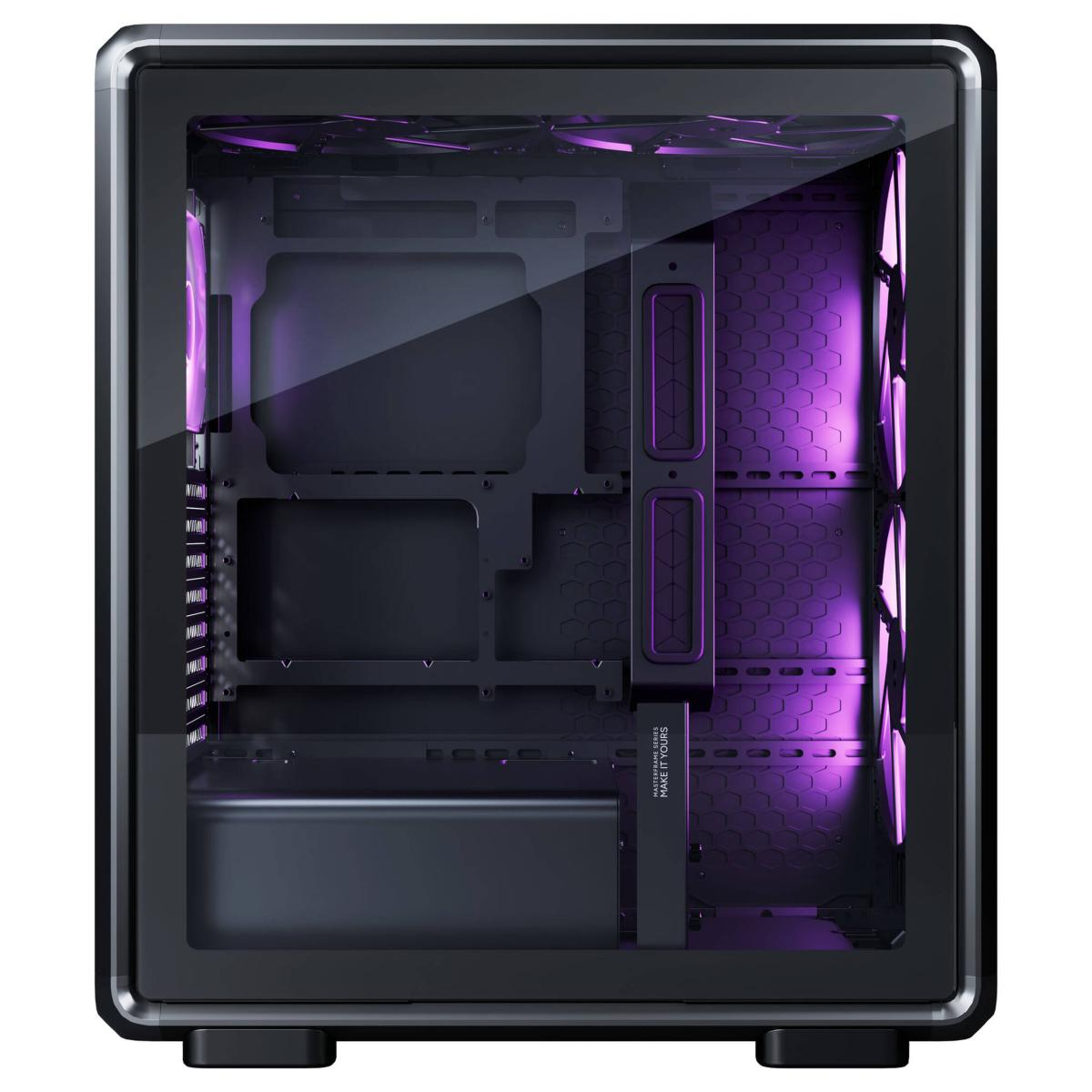 COOLER MASTER MASTER FRAM 500 GAMING CASE - BLACK