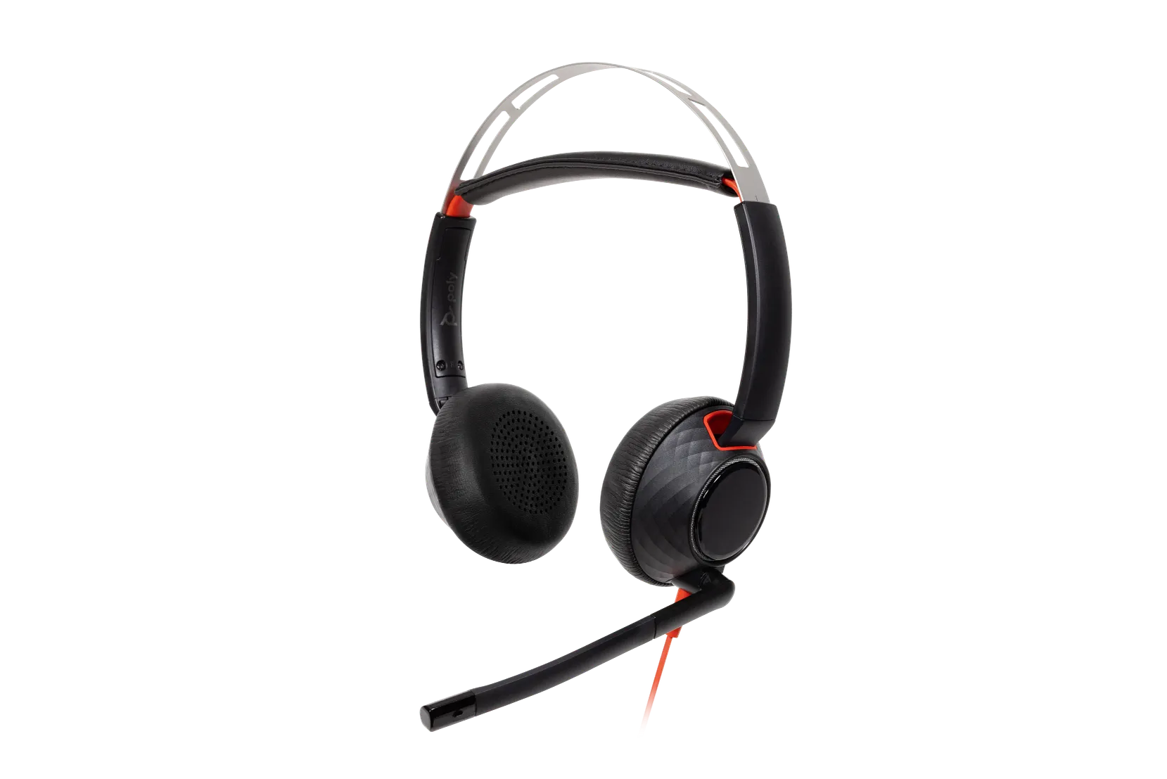 Poly Blackwire 5220 Stereo USB-C Headset +3.5mm Plug +USB-C/A Adapter