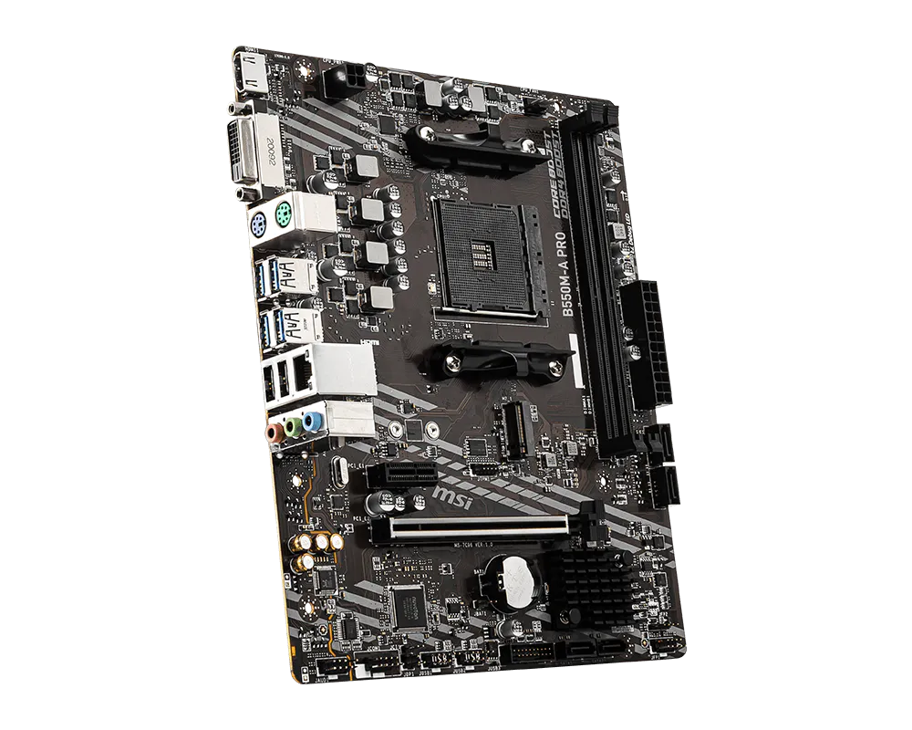 MSI B550M-A PRO AMD Ryzen AM4 Micro-ATX Motherboard