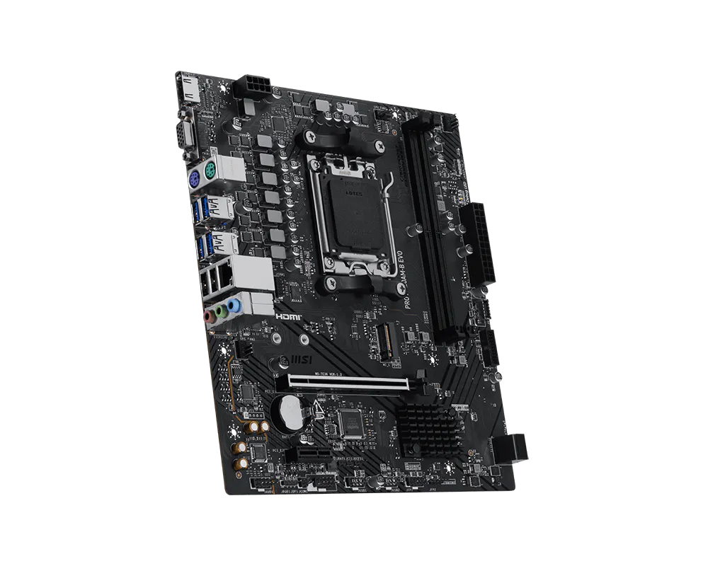 MSI PRO A620AM-B EVO AMD AM5 MOTHERBOARD