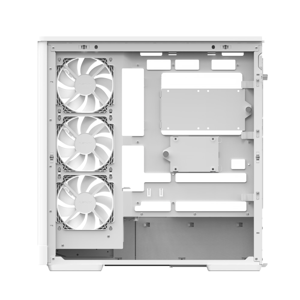 AEROCOOL P500A  ATX Mid Tower GAMING CASE - WHITE