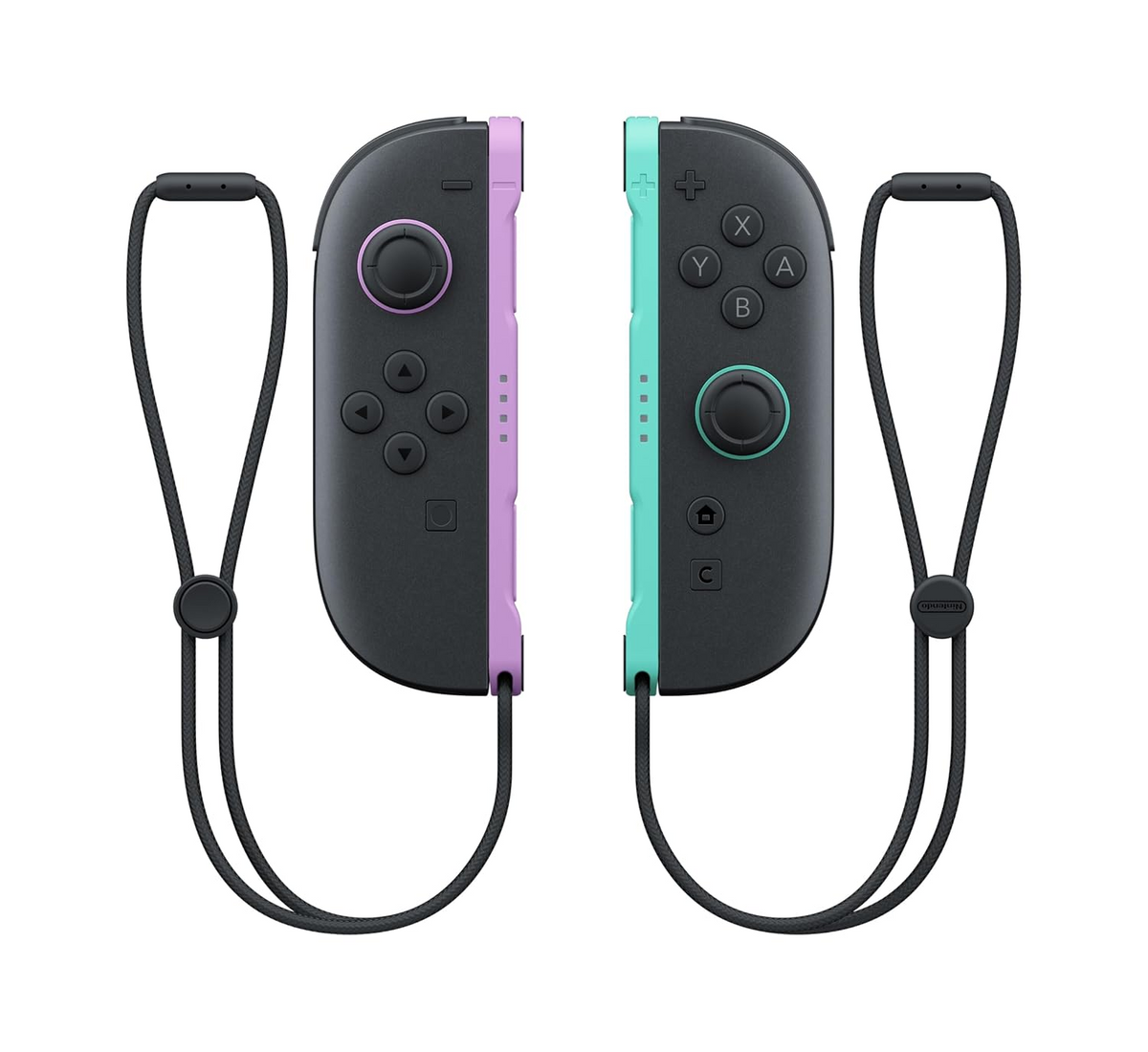 Nintendo Switch 2 Left and Right Joy-Con 2 Controllers - Purple/Light Green