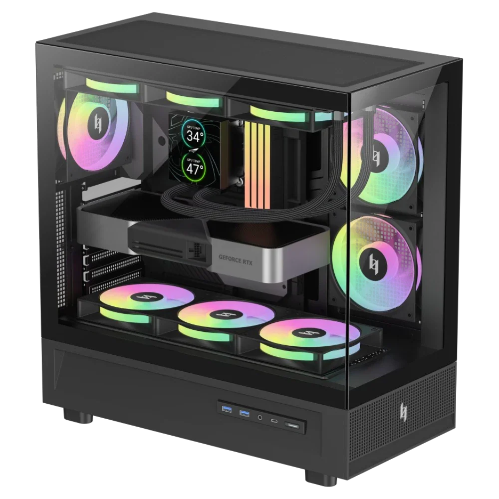 GAMEMAX NEX C51 BK GAMING CASE