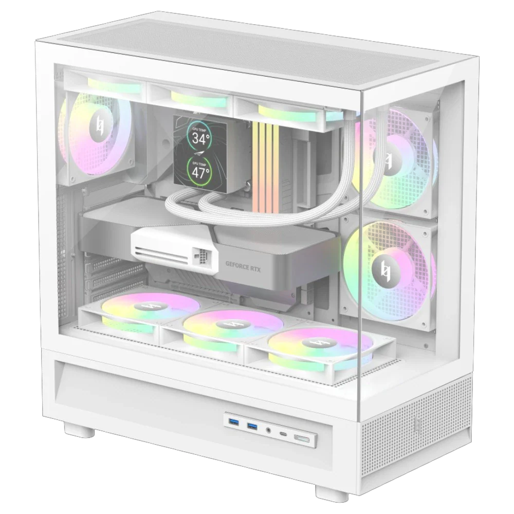 GAMEMAX NEX C51 WH GAMING CASE