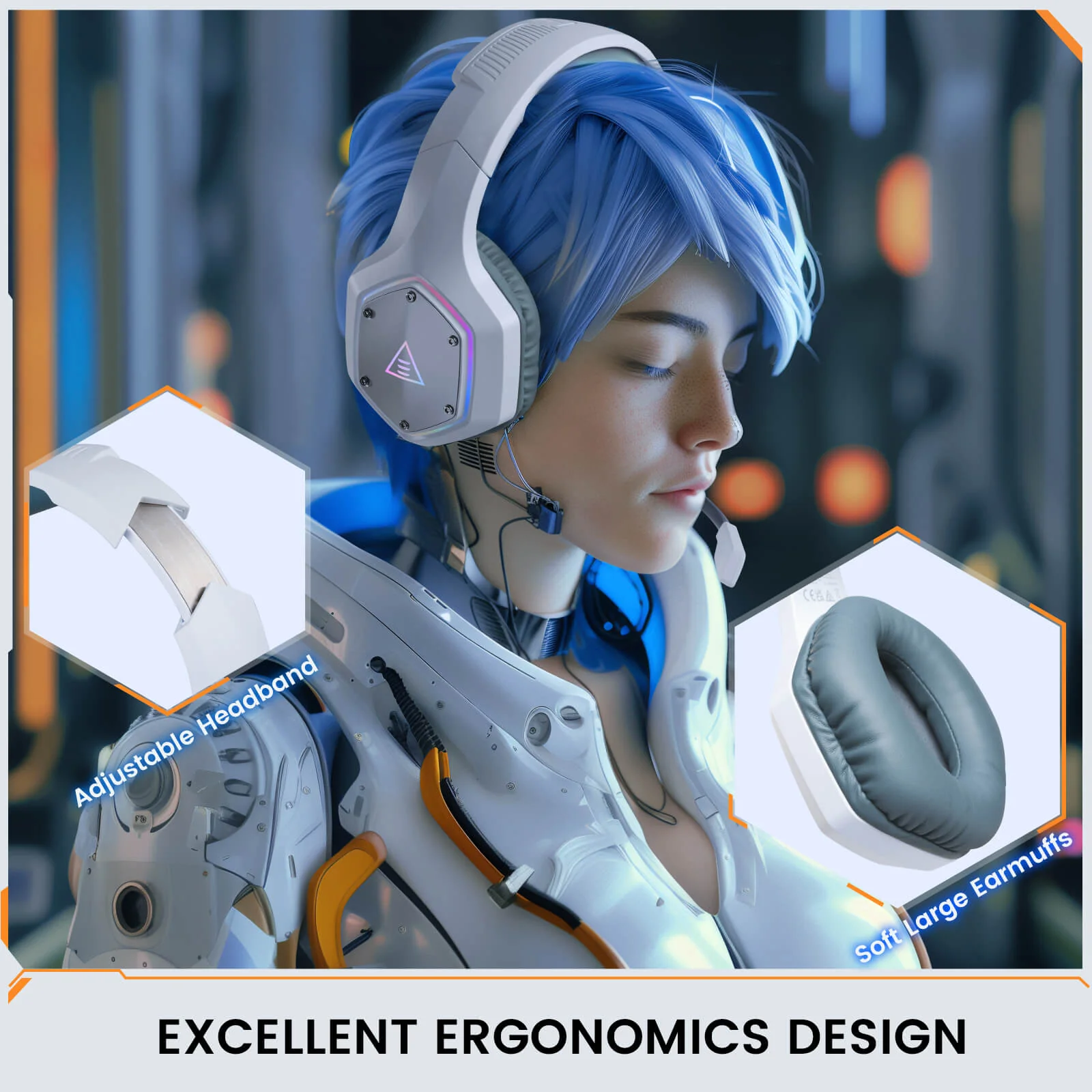 EKSA E1000WT Wireless Gaming Headset