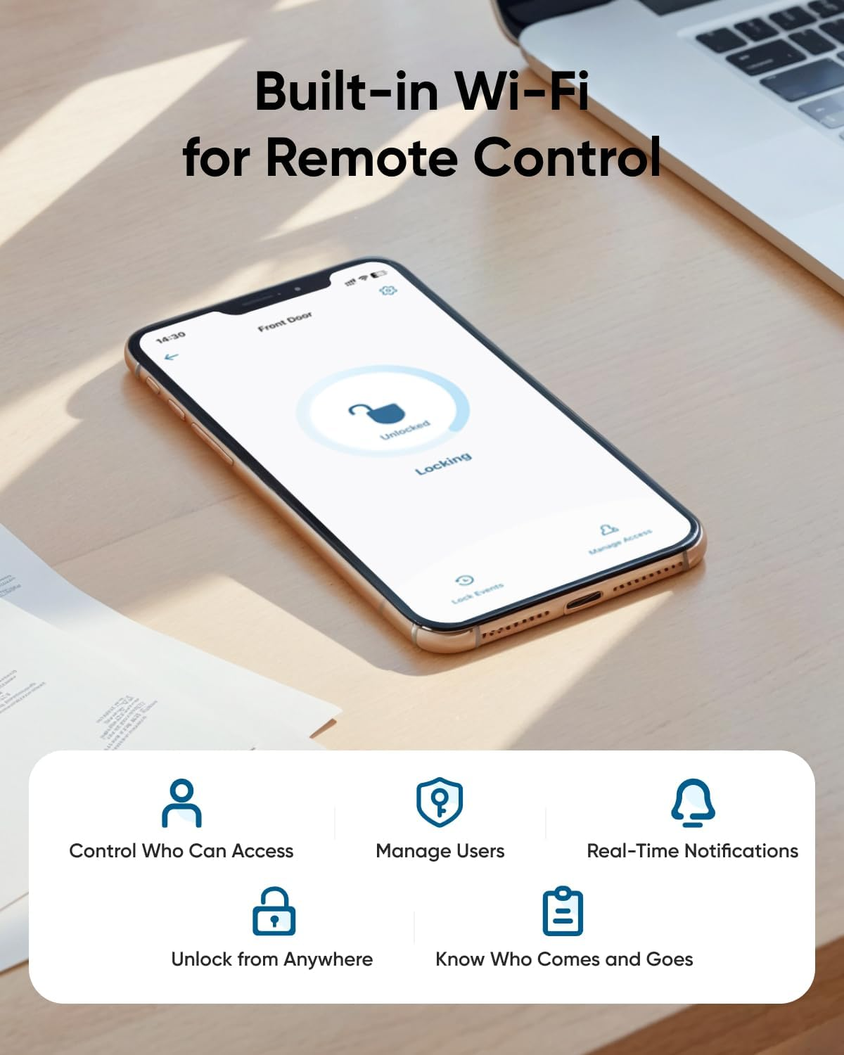 Anker Eufy Smart Lever Lock C33 Black