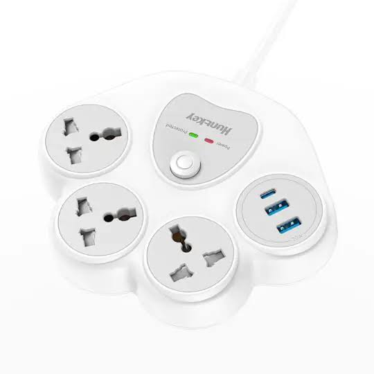 Huntkey SZN307C F2O Charger Pub Station Surge Protect Power Strip MK Plug 1.5M Huntkey SZN307C F2O Charger Pub Station Surge Protect Power Strip MK Plug 1.5M