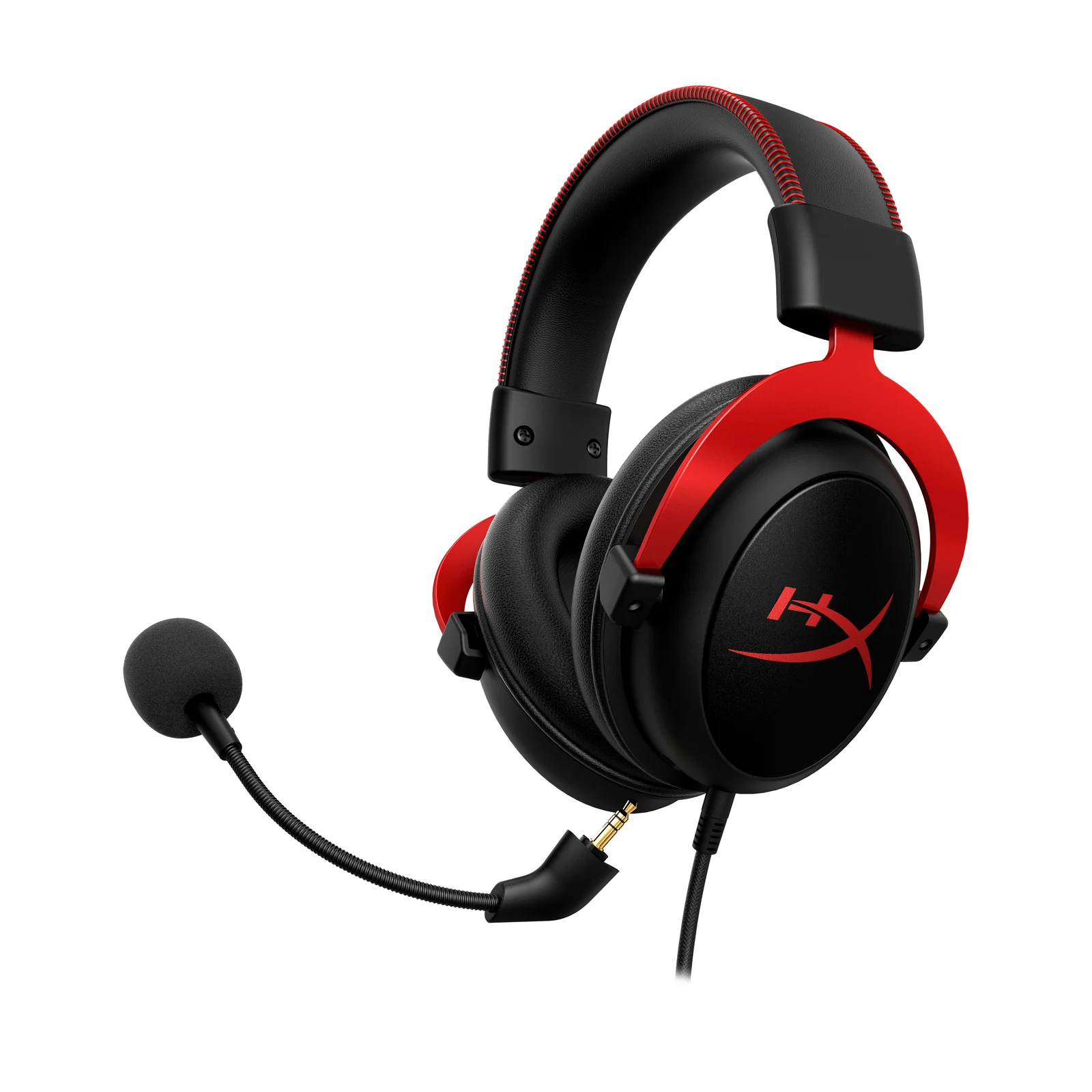 HyperX Cloud II - Gaming Headset, 7.1  PC, PS5, PS4, Xbox Series X|S, Xbox One – Red