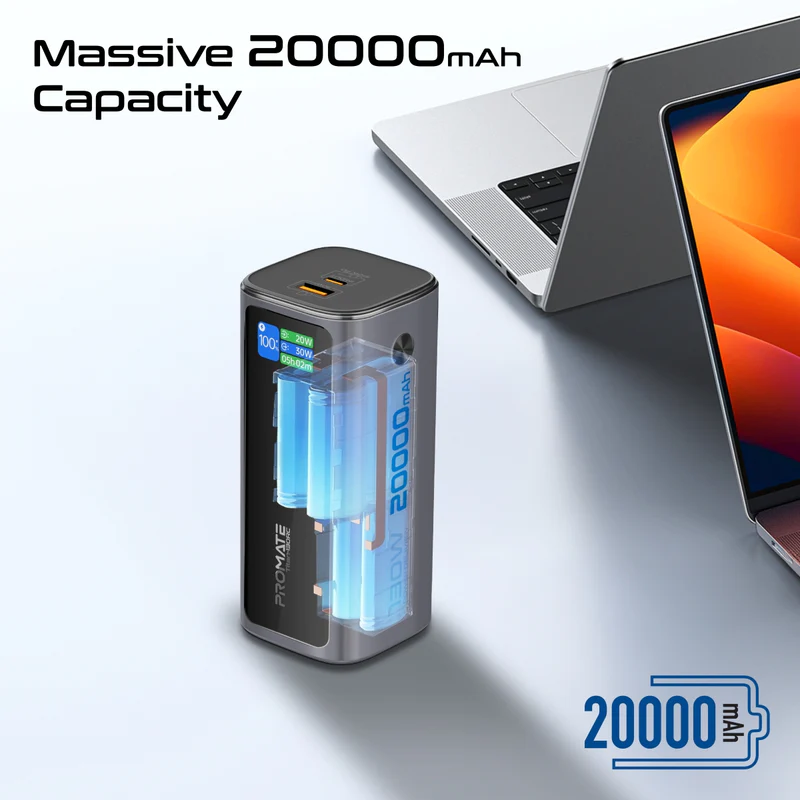 PROMATE POWER-BANK-20K-MAH-130W-TITAN-130RC (TITAN-130RC)