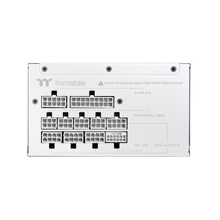 THERMALTAKE TOUGHPOWER GT 750W GOLD POWER SUPPLY MODULAR - WHITE