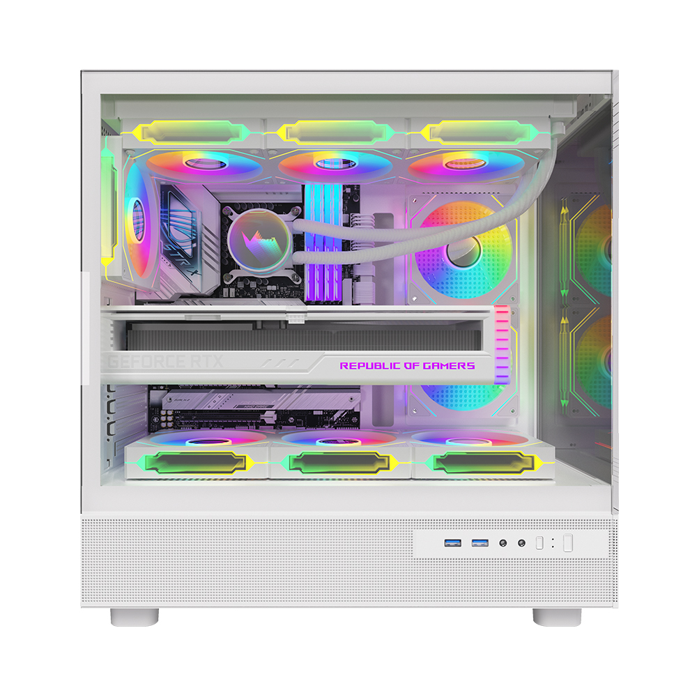 THERMALTAKE S-M Steel Shadow Transmission MINI GAMING CASE - BLACK