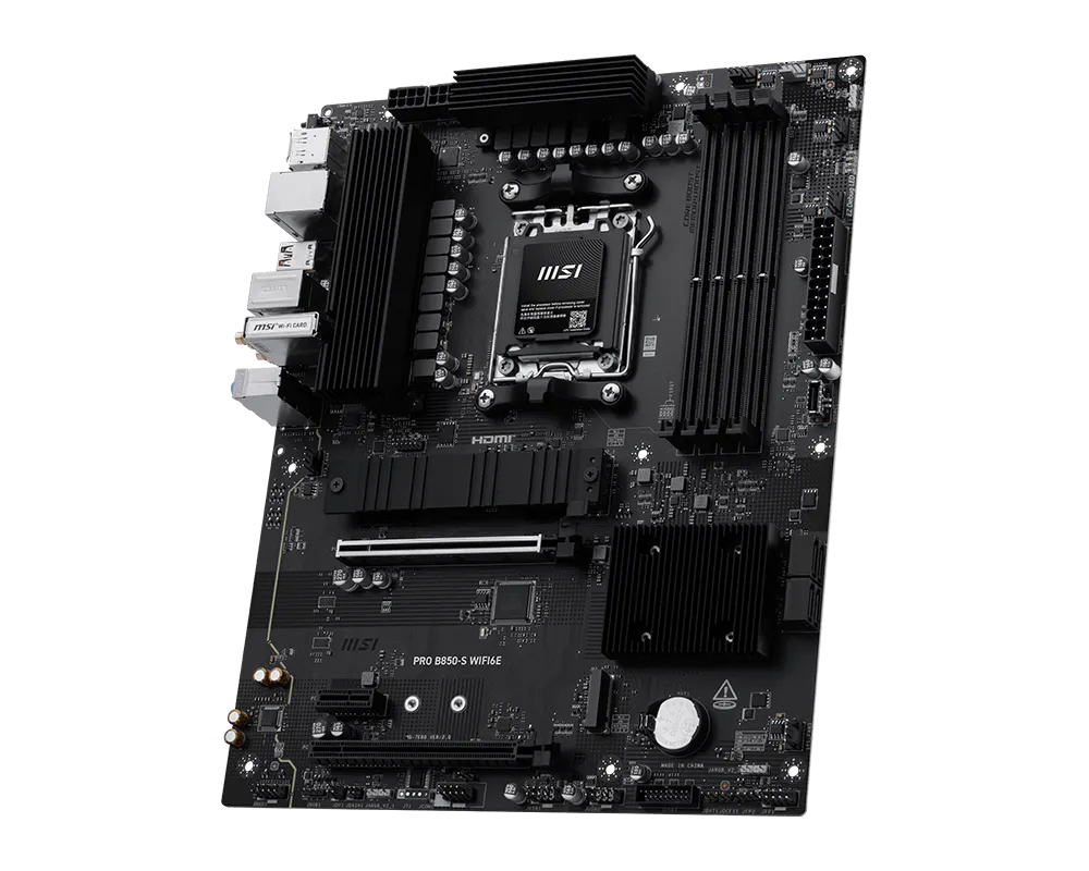 MSI PRO B850-S WIFI6E AMD AM5 Motherboard