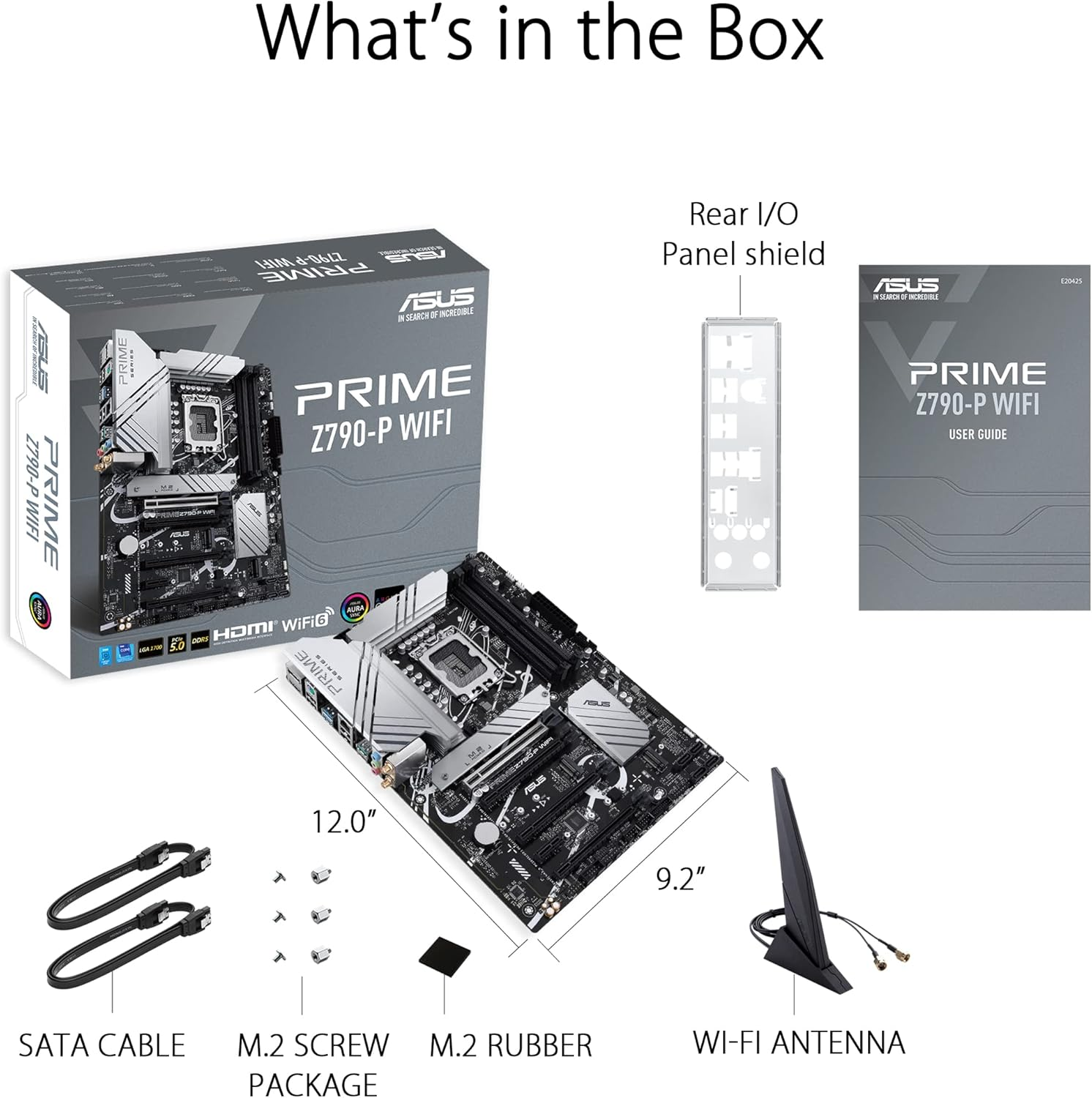 Asus Prime PRIME Z790-P WIFI Gaming Desktop Motherboard