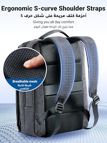 UGREEN Laptop Backpack B02 Dark Grey (Up to 15.6'')