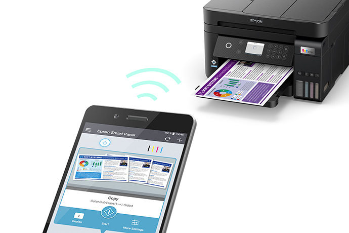 EPSON ECOTANK L6270 3 in 1 MULTIFUNCTION PRINTER WITH ADF \ AUTO 2-SIDED PRINTING