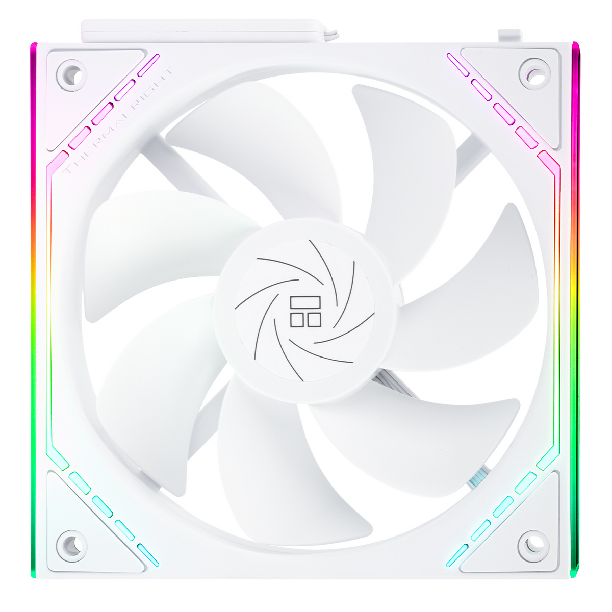 THERMALRIGHT TL-M12QR X3   120MM REVERSE AIR FLOW  ARGB FANS - WHITE