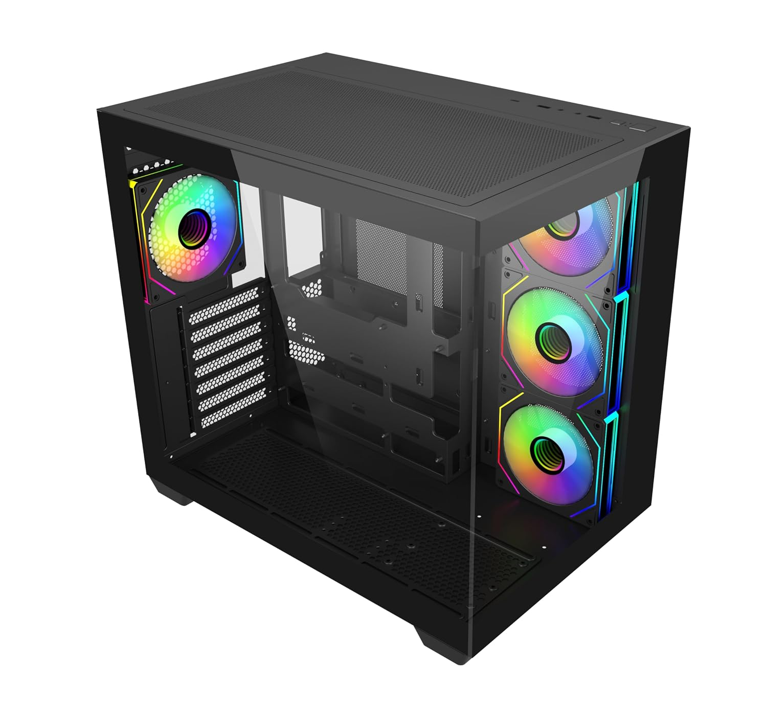 COOLER MASTER ELITE 681 GAMING CASE - BLACK