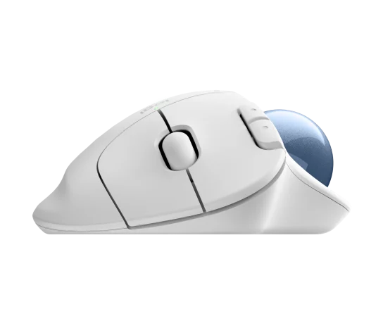 Logitech ERGO M575S Wireless Trackball Mouse – White