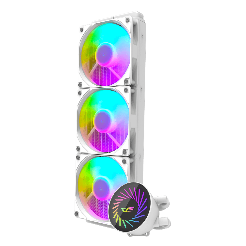 DARKFLASH Radiant DCS 360 Liquid CPU Cooler - White
