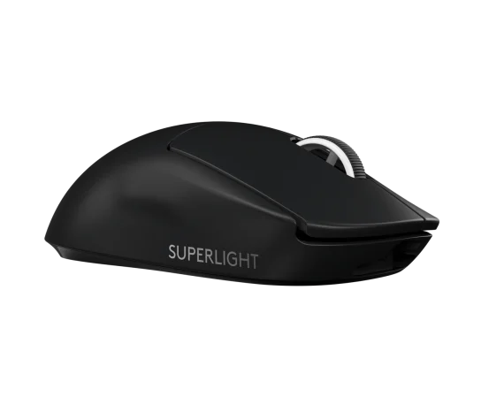 Logitech G PRO X SUPERLIGHT Wireless Ultra-Lightweight 63 grams HERO 25K Sensor 25,600 DPI 5 Buttons - Black