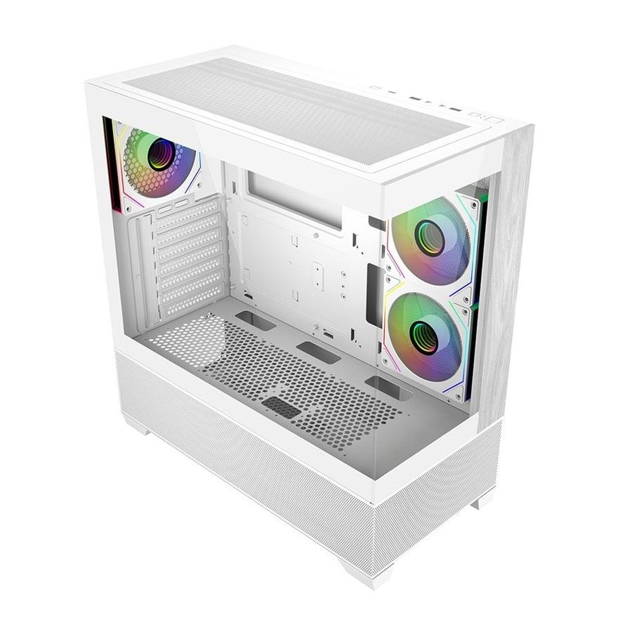 COOLER MASTER ELITE 690 GAMING CASE - WHITE