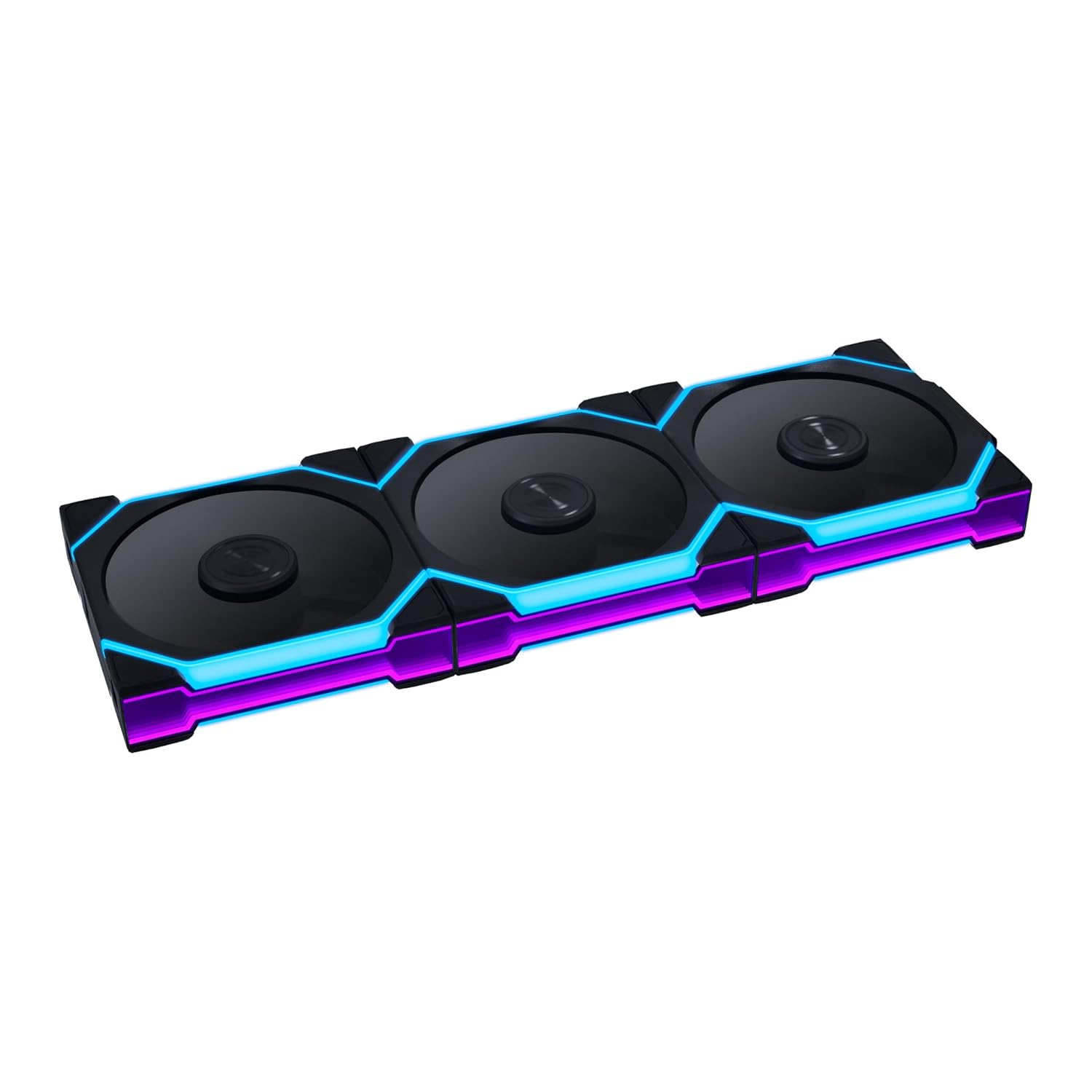 Lian Li UNI Fan SL Wireless 120mm ARGB Fan Reverse Blade (Triple Pack)-Black