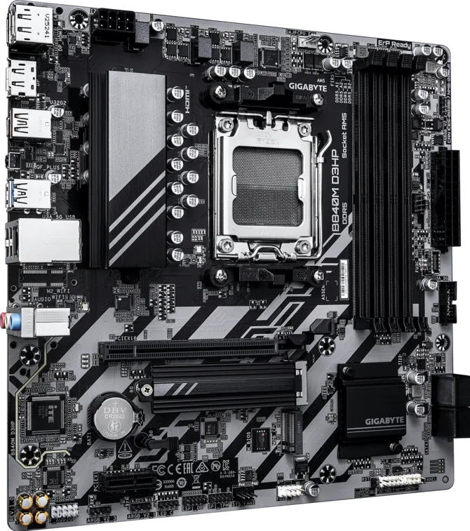 GIGABYTE B840M D3HP WIFI6E DDR4 MD Socket AM5, Motherboard