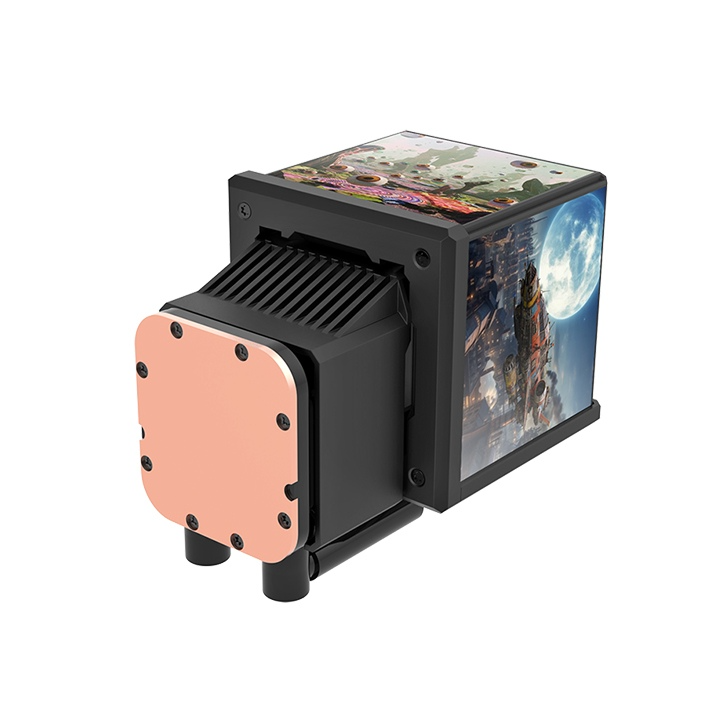 THERMALTAKE MINECUBE 360 ULTRA CPU WATER COOLING LCD - BLACK