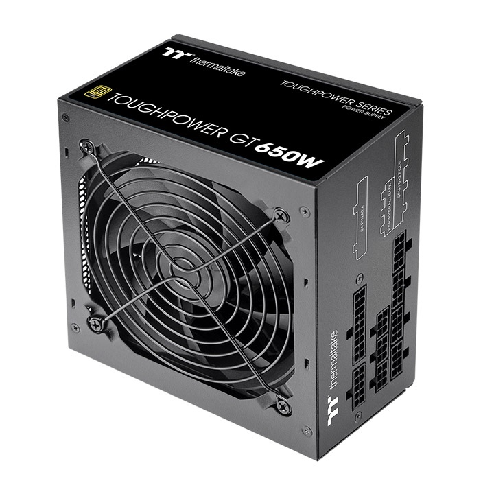 THERMALTAKE TOUGHPOWER GT 650W GOLD POWER SUPPLY MODULAR - BLACK