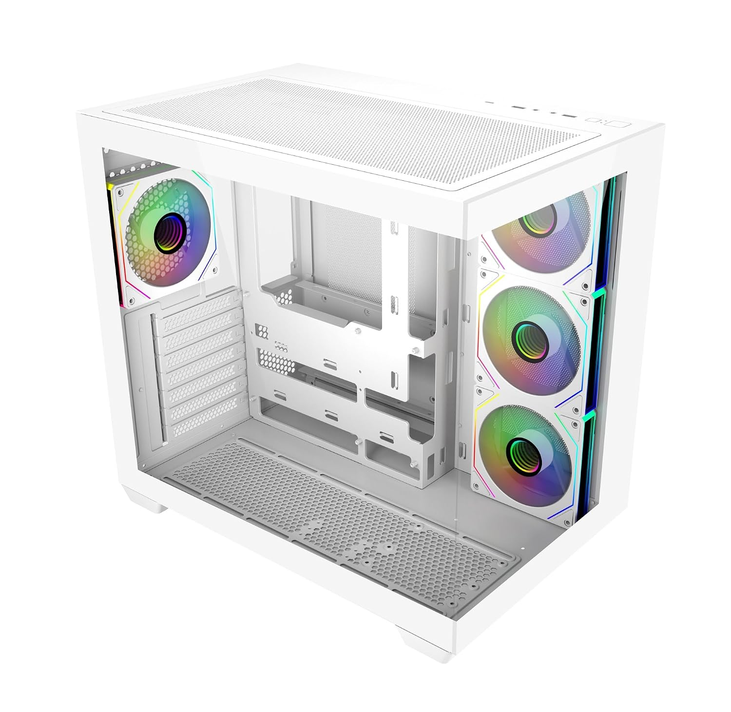 COOLER MASTER ELITE 681 GAMING CASE - WHITE