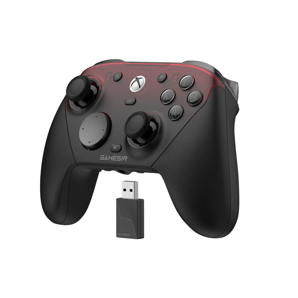 GameSir G7 Pro Tri-Mode Xbox Wired, PC & Mobile Wireless Controller - Black/Red